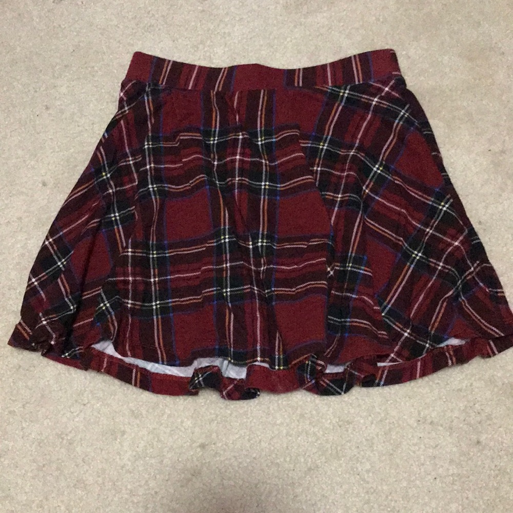 Plaid skirt
